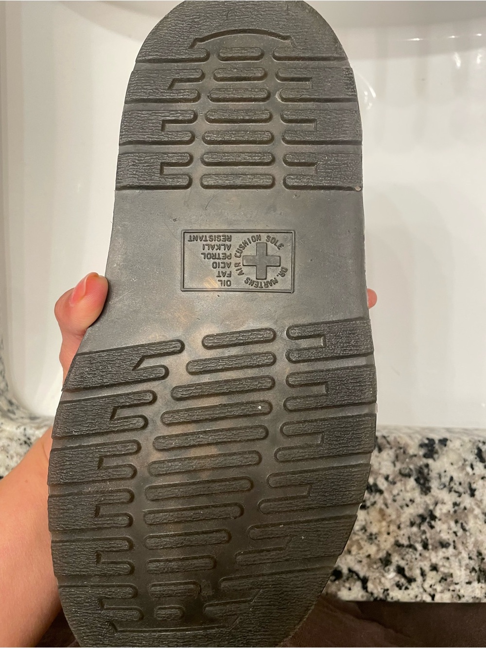 Dr. Martens Black Leather Clarissa Sandals with Buckle - Picture 4 of 4